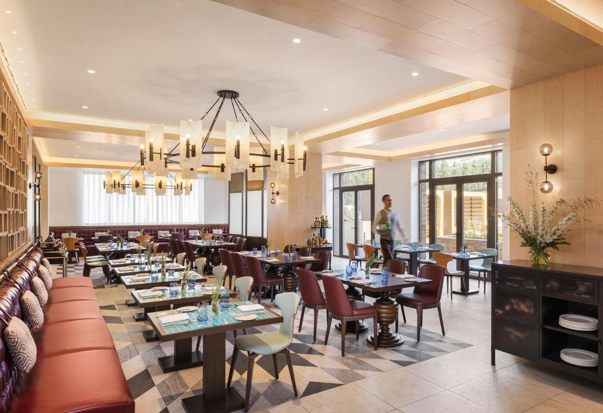Viceroy Kopaonik Serbia Eksteriør bilde The restaurant