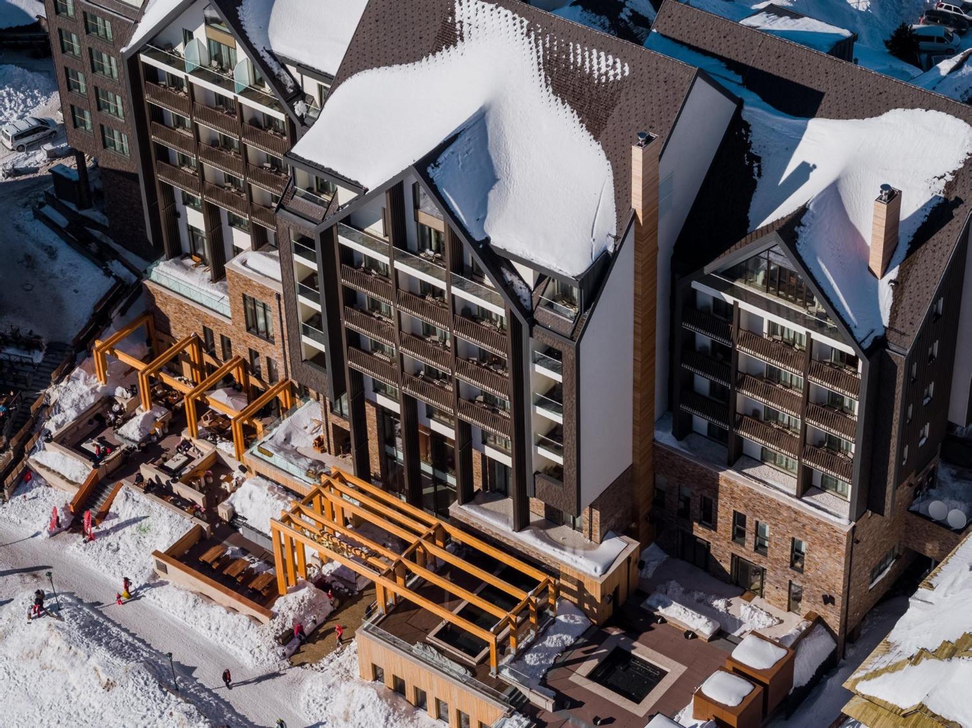 Viceroy Kopaonik Serbia Eksteriør bilde Aerial view of the hotel
