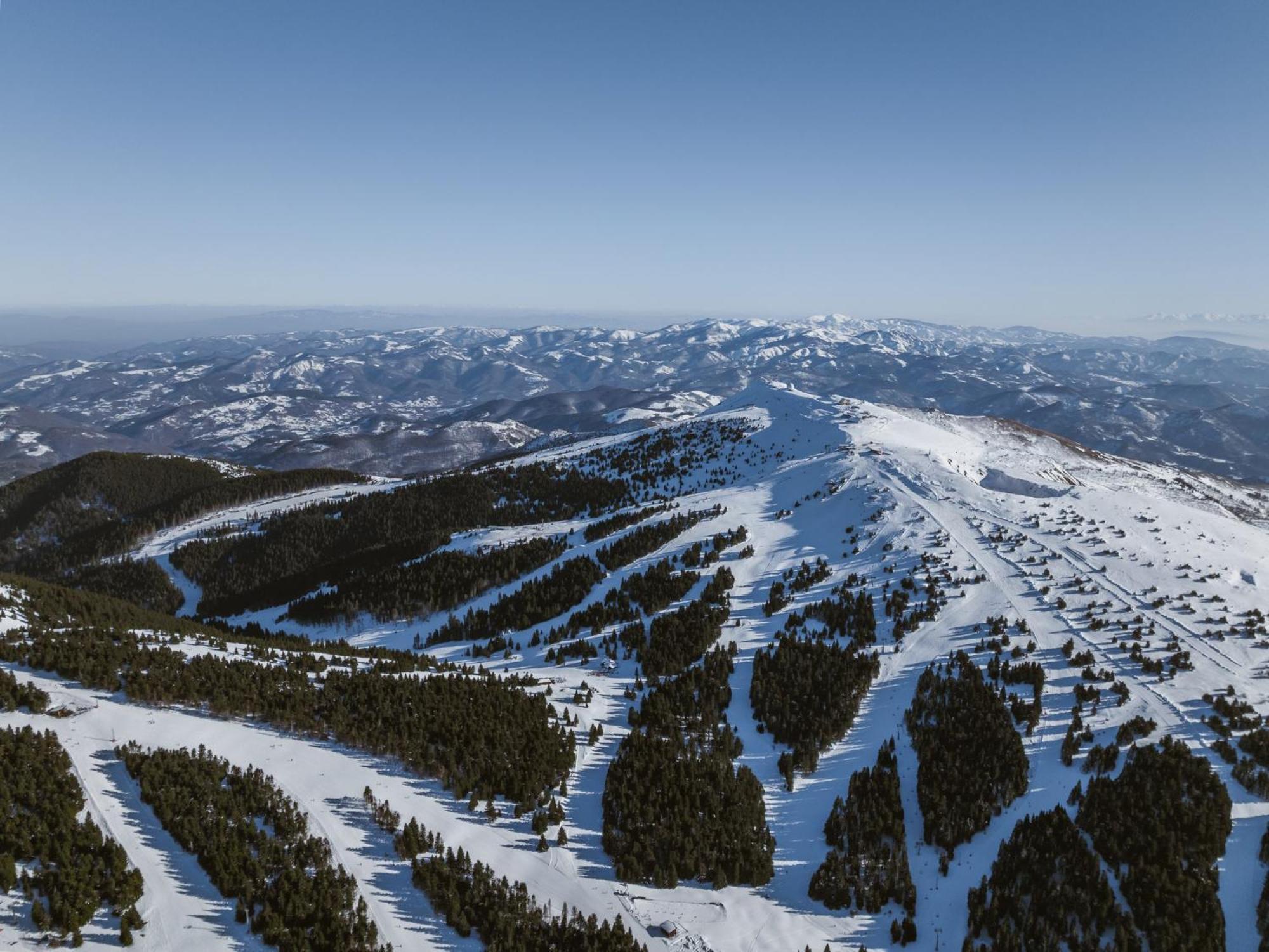 Viceroy Kopaonik Serbia Eksteriør bilde Aerial view of the ski resort